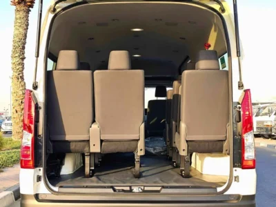 2026 TOYOTA HIACE HIGHROOF DX MT 2.8L V4 DIESEL White Grey Van GCC Specs