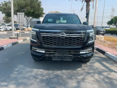 2026 Nissan LE Titanium 3.5 Twin Turbo 6 Cylinders Petrol Engine Black Red SUV GCC