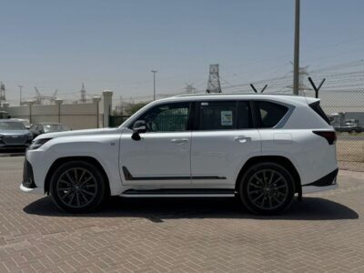 2026 LEXUS LX600 Fsport 3.5L Twin Turbo 6 Cylinders Petrol Engine White Red SUV GCC