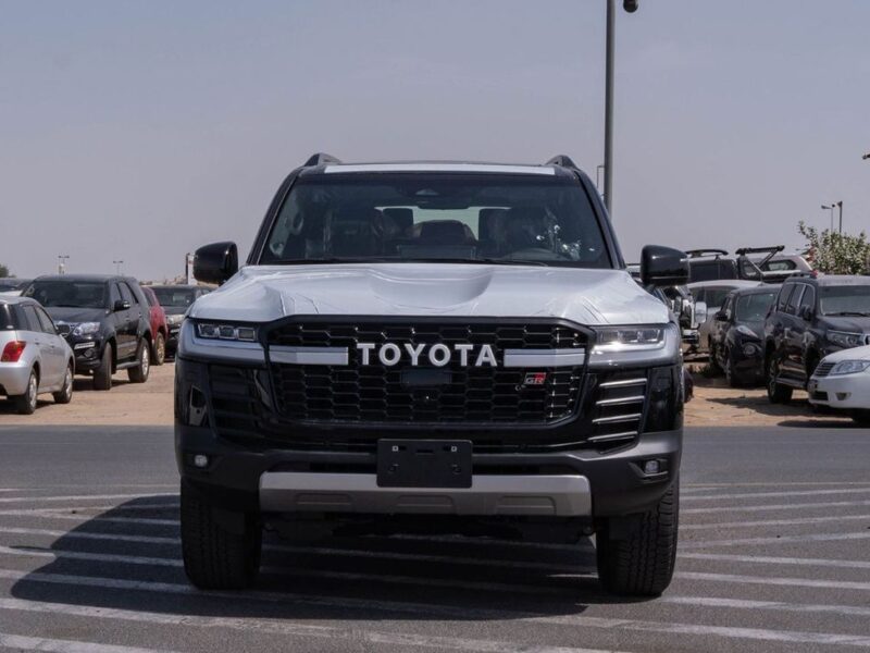 2026 Toyota Land Cruiser 300 GR-Sport 3.5L V6 Twin-Turbo Petrol Engine Black Red SUV