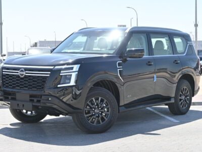 2026 Nissan Patrol LE Type2 3.5L V6 Twin-Turbo Petrol Engine Black Beige SUV GCC Specs