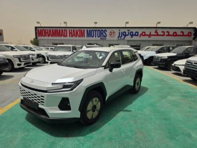 2026 Toyota RAV 4 2.5 Litres 4 Cylinders Hybrid Engine White Beige SUV GCC Specifications