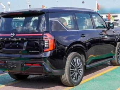 2026 Nissan Patrol LE PLATINUM CITY 6 Cylinders Petrol Engine Black tan SUV GCC Specs