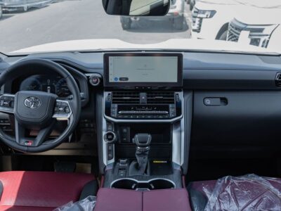 2026 Toyota Land Cruiser 300 GR-Sport 3.5L V6 Twin-Turbo Petrol Engine Black Red SUV
