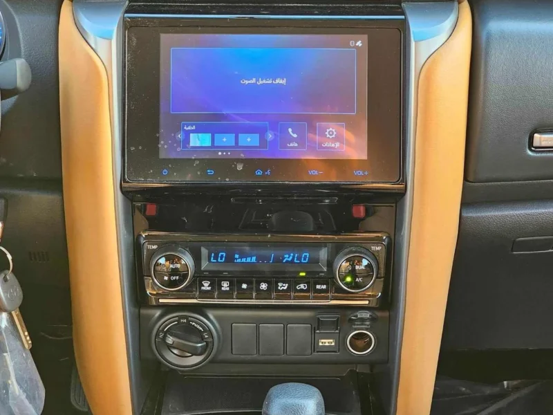 2026 Toyota Fortuner SR5 MID OPTION 2.7L PETROL V4 AT Black Brown SUV GCC Specs