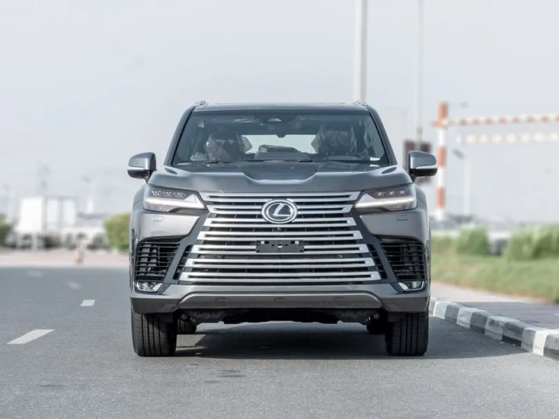 2026 Lexus LX700h Signature 3.5L V6 Twin-Turbo Hybrid Engine Grey Red SUV GCC Specs