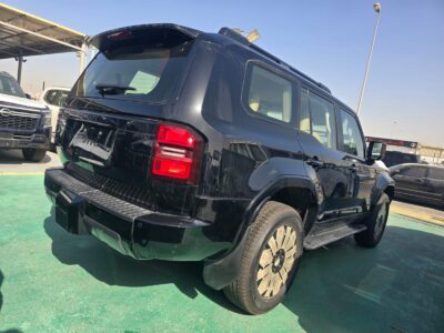 2026 Toyota Prado 2.4 Litres 4 Cylinders Turbo Diesel Engine Black Beige SUV GCC Specs
