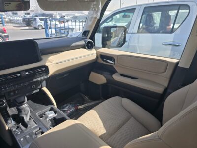 2026 Toyota Prado 2.4 Litres 4 Cylinders Turbo Diesel Engine Black Beige SUV GCC Specs