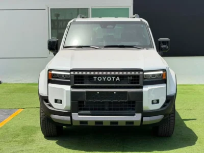 2026 Toyota Prado ADVENTURE 2.7 Litres 4 Cylinders Petrol Engine White Brown SUV GCC