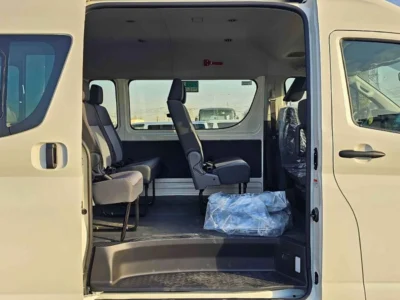 2026 TOYOTA HIACE HIGHROOF DX MT 2.8L V4 DIESEL White Grey Van GCC Specs