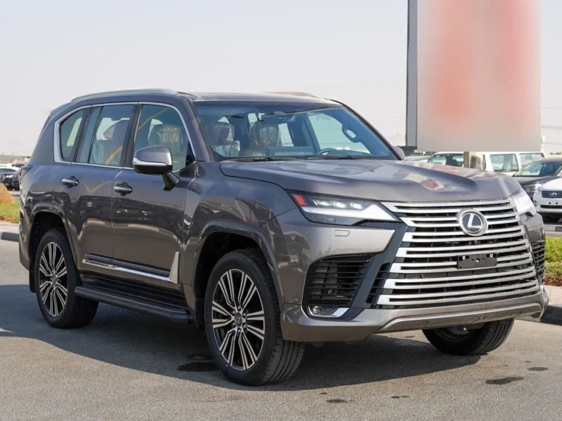 2026 Lexus LX600 SIGNATURE 3.5L Turbo 6 Cylinders Petrol Engine Silver Tan SUV GCC
