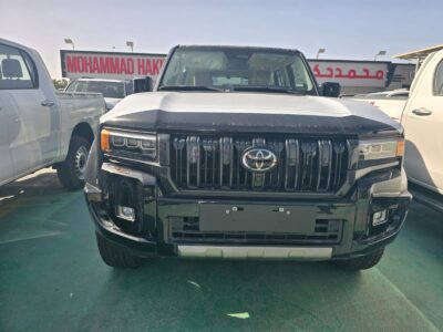 2026 Toyota Prado 2.4 Litres 4 Cylinders Turbo Diesel Engine Black Beige SUV GCC Specs