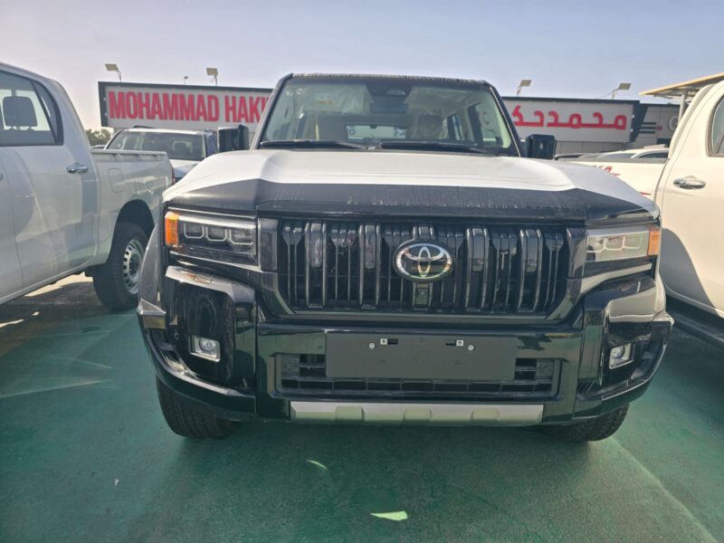 2026 Toyota Prado 2.4 Litres 4 Cylinders Turbo Diesel Engine Black Beige SUV GCC Specs