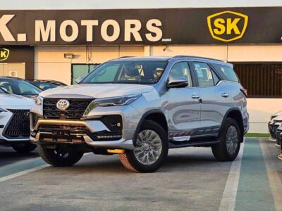 2026 Toyota Fortuner SR5 ADVENTURE 4.0L V6 PETROL Engine Silver Black SUV GCC