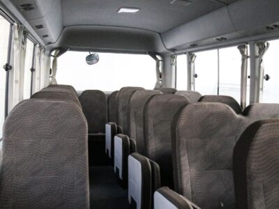 2026 Toyota Coaster 4.2 Litres 6-Cylinder Diesel Engine White Brown Bus GCC Specs
