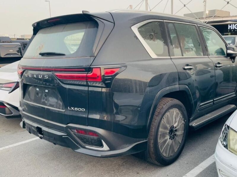 2026 LEXUS LX600 Fsport 3.5L Twin Turbo 6 Cylinders Petrol Engine Black Red SUV GCC