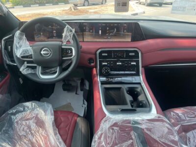 2026 Nissan LE Titanium 3.5 Twin Turbo 6 Cylinders Petrol Engine Black Red SUV GCC
