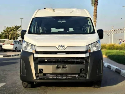2026 TOYOTA HIACE HIGHROOF DX MT 2.8L V4 DIESEL White Grey Van GCC Specs