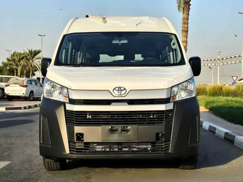 2026 TOYOTA HIACE HIGHROOF DX MT 2.8L V4 DIESEL White Grey Van GCC Specs