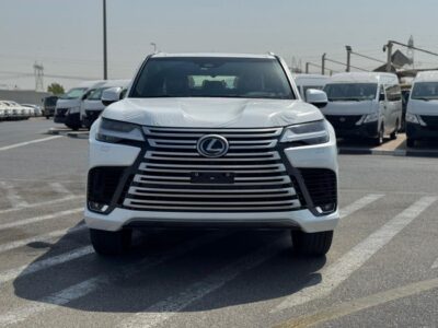 2026 Lexus LX600 SIGNATURE 3.5L Turbo 6 Cylinders Petrol Engine White Tan SUV GCC