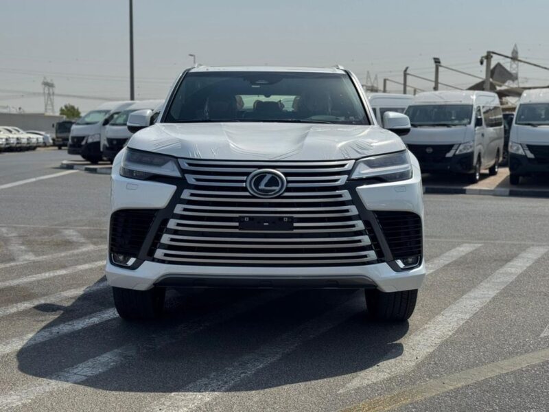2026 Lexus LX600 SIGNATURE 3.5L Turbo 6 Cylinders Petrol Engine White Tan SUV GCC