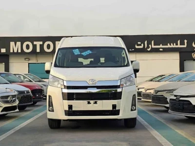 2026 Toyota Hiace HIGHROOF GL 3.5L V6 AT HIGH OPTION 13 SEATER White Beige Van