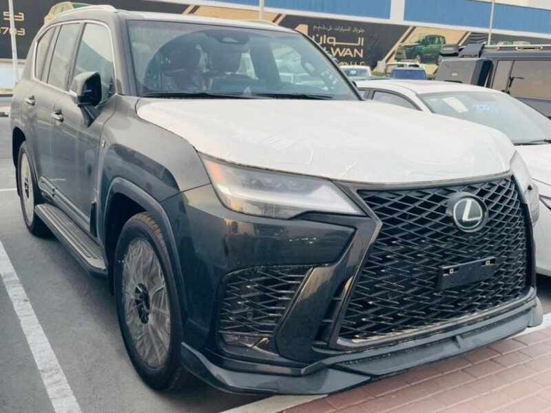 2026 LEXUS LX600 Fsport 3.5L Twin Turbo 6 Cylinders Petrol Engine Black Red SUV GCC