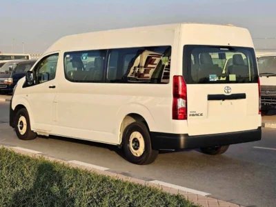 2026 TOYOTA HIACE HIGHROOF DX MT 2.8L V4 DIESEL White Grey Van GCC Specs
