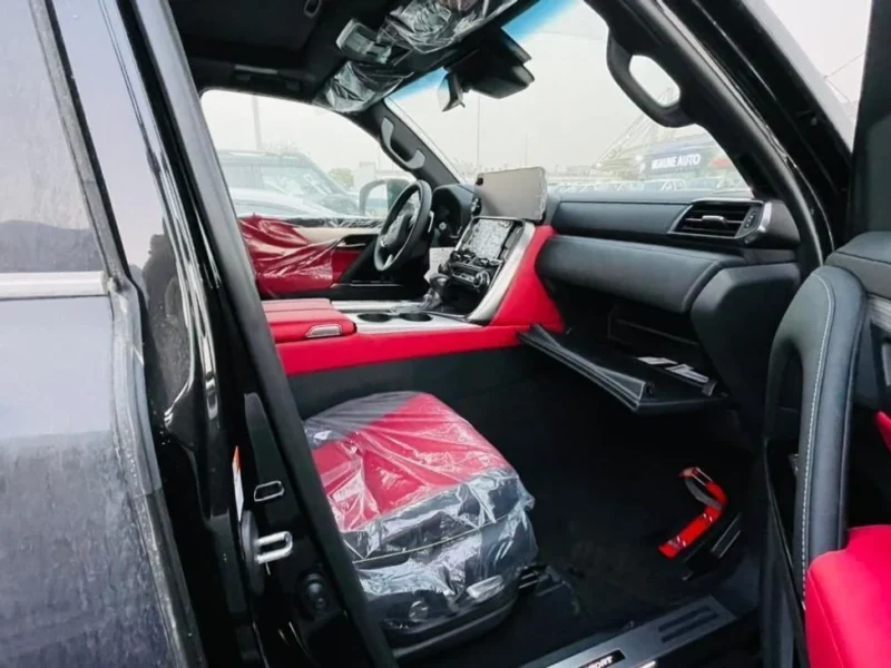 2026 LEXUS LX600 Fsport 3.5L Twin Turbo 6 Cylinders Petrol Engine Black Red SUV GCC