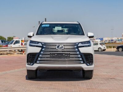 2026 Lexus LX600 Signature 3.5L V6 Twin-Turbo Petrol Engine White Red SUV GCC Specs