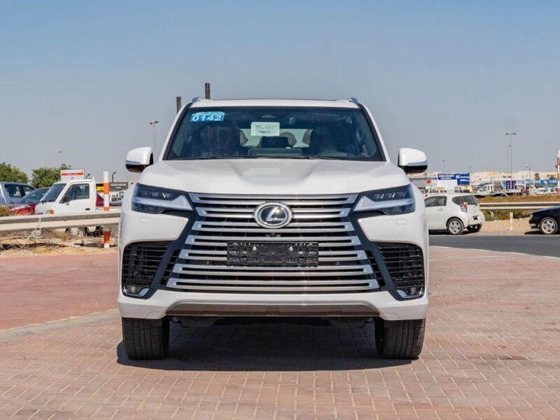 2026 Lexus LX600 Signature 3.5L V6 Twin-Turbo Petrol Engine White Red SUV GCC Specs