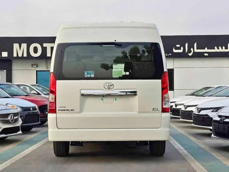 2026 Toyota Hiace HIGHROOF GL 3.5L V6 AT HIGH OPTION 13 SEATER White Beige Van