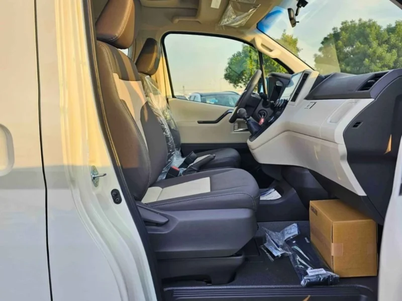 2026 TOYOTA HIACE HIGHROOF GL MT 2.8 Litres V4 DIESEL White Grey Van GCC Specs