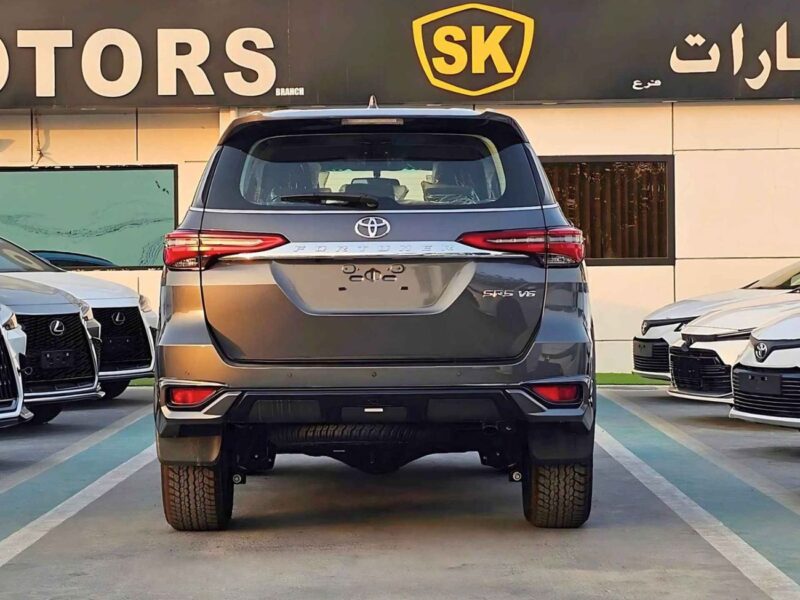 2026 Toyota Fortuner SR5 ADVENTURE 4.0L V6 PETROL Engine Grey Black SUV GCC