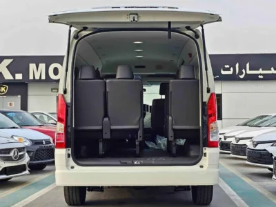 2026 Toyota Hiace HIGHROOF GL 3.5L V6 AT HIGH OPTION 13 SEATER White Beige Van