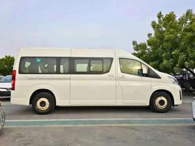 2026 Toyota Hiace HIGHROOF GL 3.5L V6 AT HIGH OPTION 13 SEATER White Beige Van