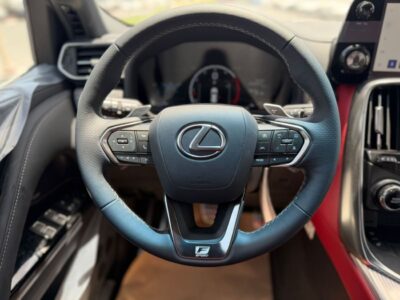 2026 LEXUS LX600 Fsport 3.5L Twin Turbo 6 Cylinders Petrol Engine White Red SUV GCC