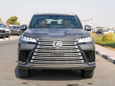 2026 Lexus LX600 SIGNATURE 3.5L Turbo 6 Cylinders Petrol Engine Silver Tan SUV GCC
