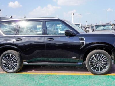 2026 Nissan Patrol LE PLATINUM CITY 6 Cylinders Petrol Engine Black tan SUV GCC Specs