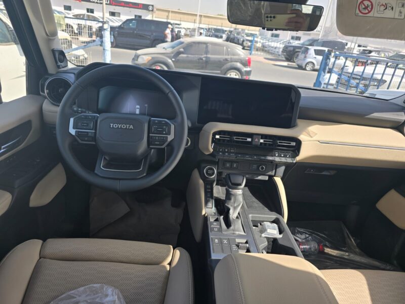 2026 Toyota Prado 2.4 Litres 4 Cylinders Turbo Diesel Engine Black Beige SUV GCC Specs