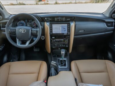 2026 Toyota Fortuner 4.0 Litres V6 PETROL Engine Grey Tan SUV GCC Specifications