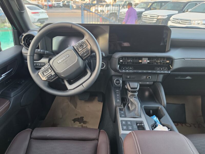 2026 Toyota Prado Luxury 2.4L 4 Cylinders Turbo Petrol Engine Black Brown SUV GCC Specs