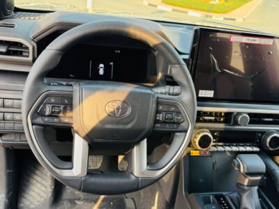 2026 Toyota 4Runner i-FORCE 2.4L turbocharged 4-cylinder Engine Black Tan SUV GCC Specs