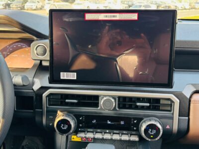 2026 Toyota 4Runner i-FORCE 2.4L turbocharged 4-cylinder Engine Black Tan SUV GCC Specs