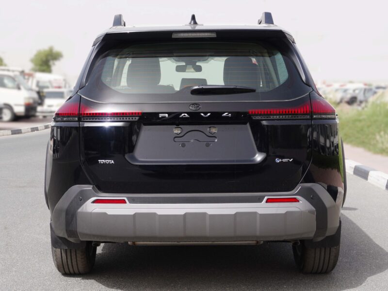 2026 Toyota RAV 4 2.5 Litres 4 Cylinders Hybrid Engine Black SUV GCC Specifications