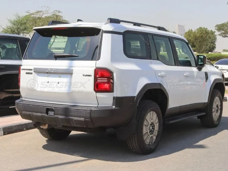 2026 Toyota Prado All-Rounder 2.8L 4 Cylinders Turbo Diesel Engine White Black SUV