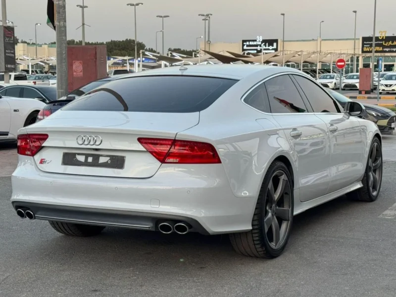 2014 Audi S7 Top 4.0 Litres V8 Petrol Engine White Black SUV Full Option GCC Specs