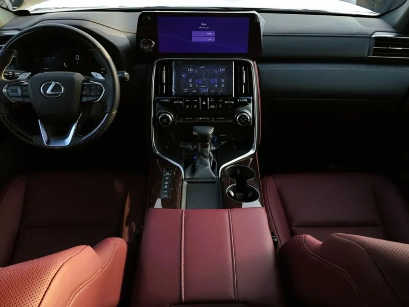 2026 LEXUS LX 600 PRESTIGE 3.5 Litres twin-turbo V6 Petrol Engine Black Burgundy SUV