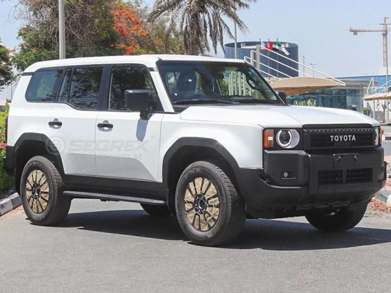 2026 Toyota Prado TX 2.4L 4 Cylinders Turbo Petrol Engine White Black SUV GCC Specs