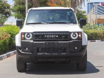 2026 Toyota Prado TX 2.4L 4 Cylinders Turbo Petrol Engine White Black SUV GCC Specs